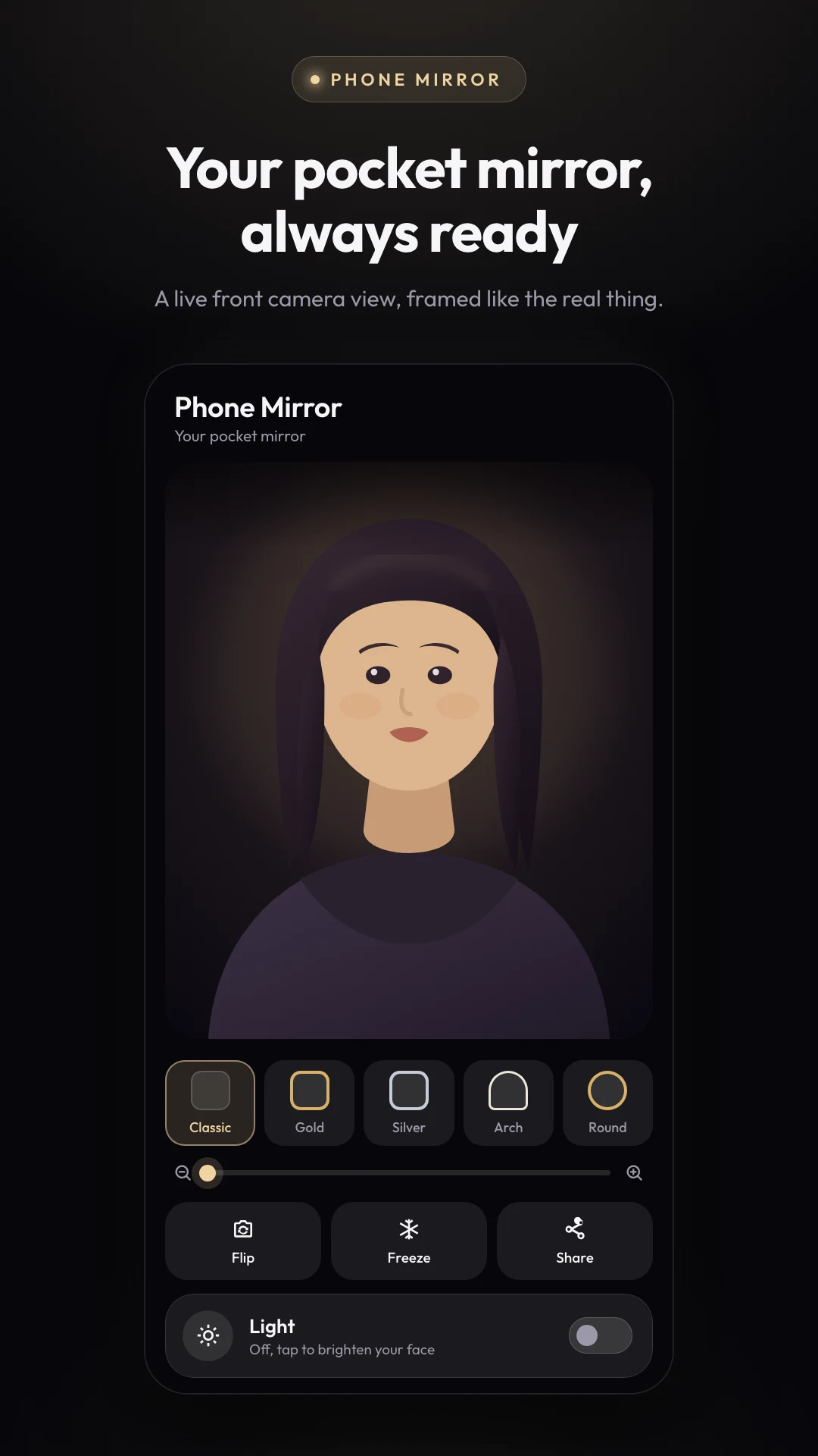 Phone Mirror Camerra screenshot